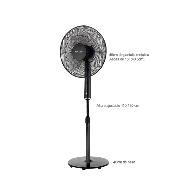 Abanico de pedestal FN-1780RC Sankey