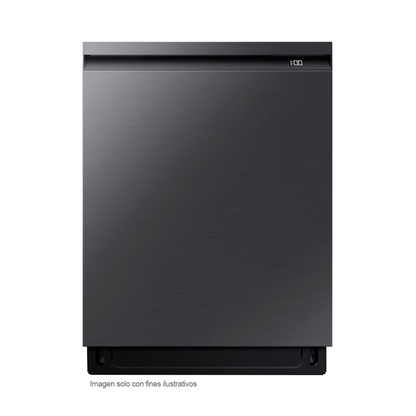 Lavaplatos 24" mandos ocultos DW80B6060UG/AP Samsung Ccon 3 estantes, tina de acero inoxidable