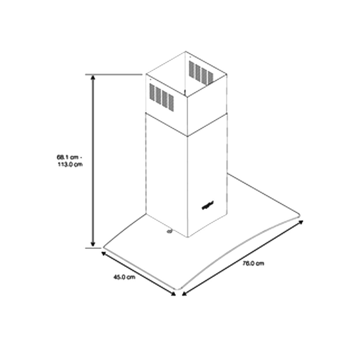 Extractor de grasa 30" campana de pared WHW7610S WHIRLPOOL