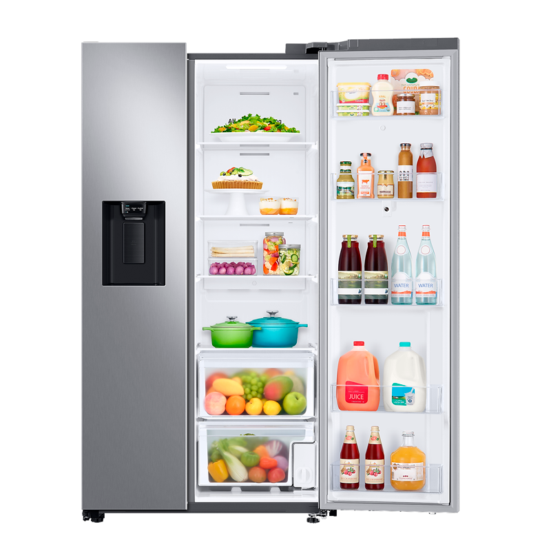 Refrigeradora 22pc Side By Side RS22A5561S9/AP Samsung Family Hub, con SmartThings
