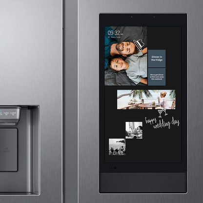 Refrigeradora 22pc Side By Side RS22A5561S9/AP Samsung Family Hub, con SmartThings