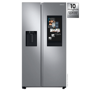 Refrigeradora 22pc Side By Side RS22A5561S9/AP Samsung Family Hub, con SmartThings