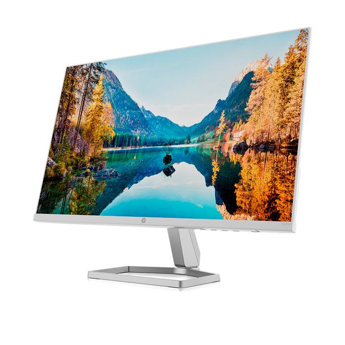 HP M24Fw 24" Monitor FHD 1920X1080 75Hz 5Ms HDMI VGA White