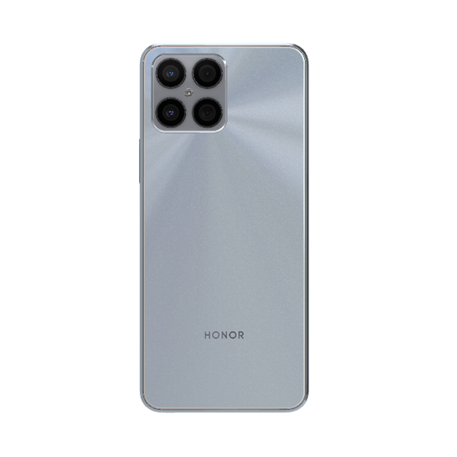 Celular Honor x8  6.7" 6+2gb 128gb snapdragon 680 android titanium silver