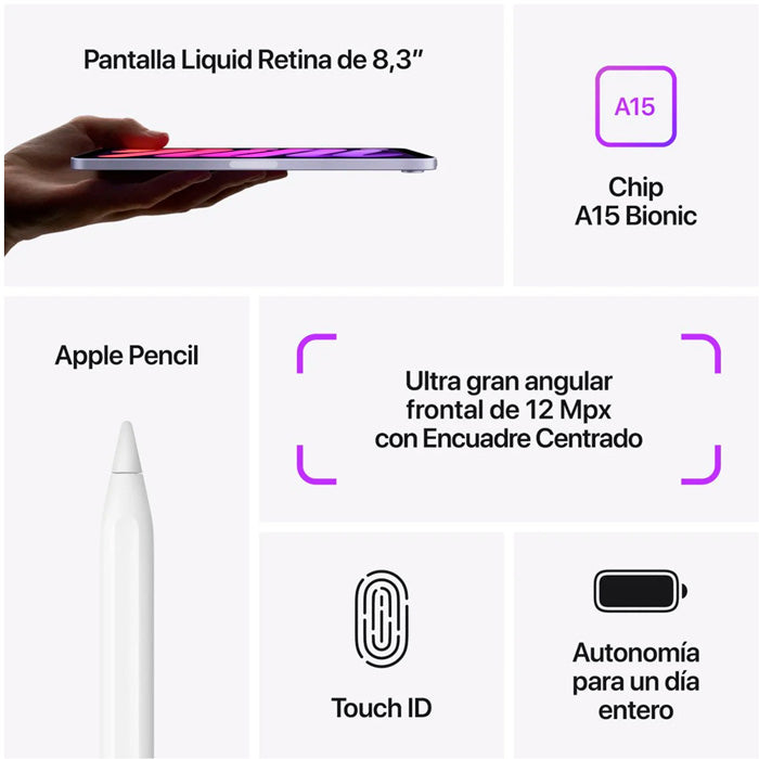 Mini iPad Apple MK7P3LZ/A 8.3