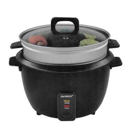 Olla arrocera eléctrica RC-10BL Sankey  6 tazas de capacidad