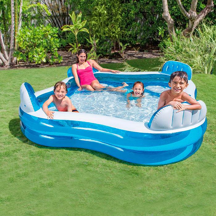 Piscina inflable Intex 56475 con 4 Asientos.