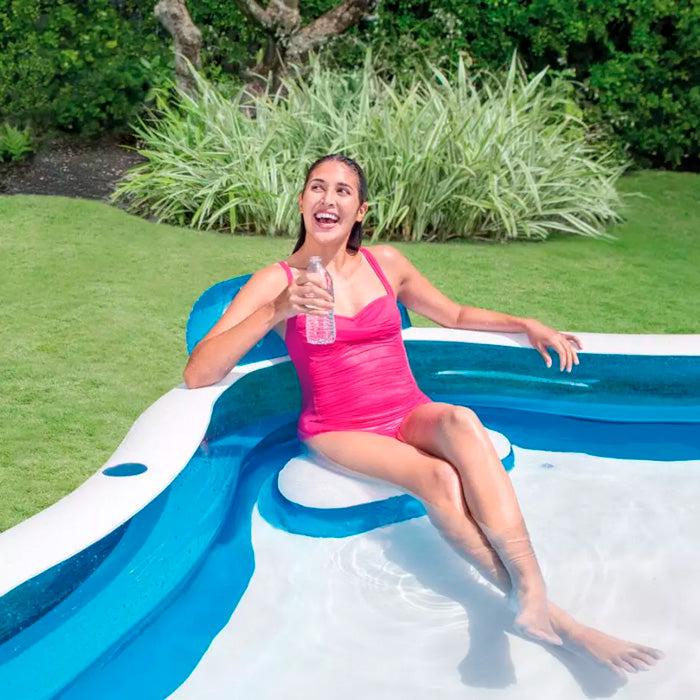 Piscina inflable Intex 56475 con 4 Asientos.