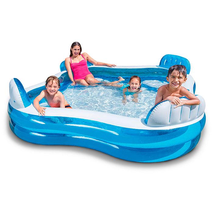 Piscina inflable Intex 56475 con 4 Asientos.