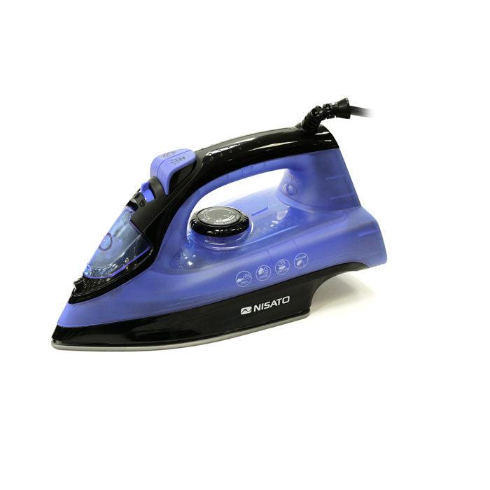 NISATO PLANCHA VAPOR NPL-203BBSW NEGRA/AZUL