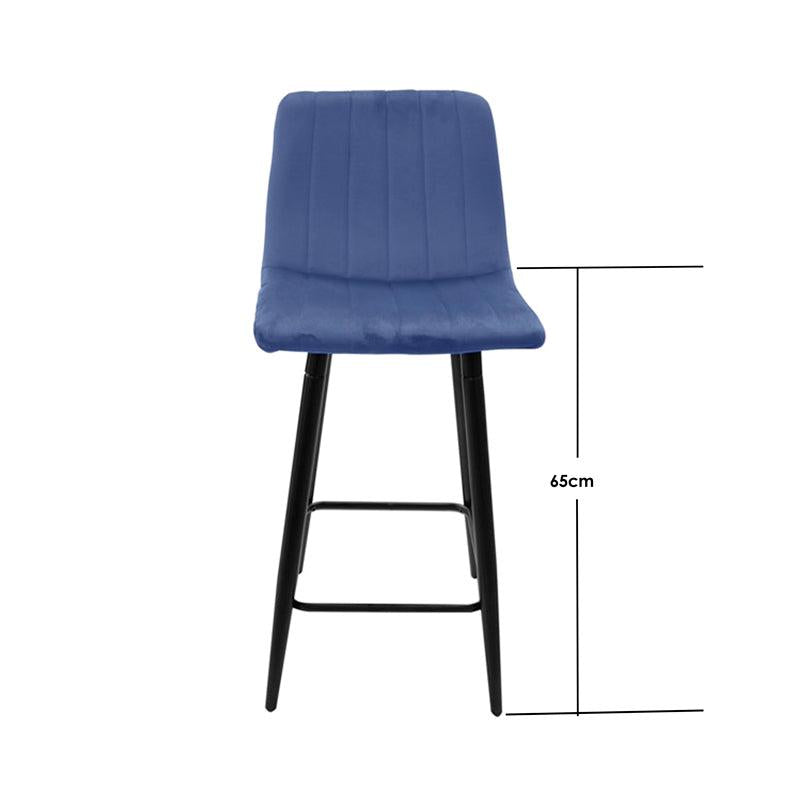 SILLA DE BAR AZUL P2077-0025