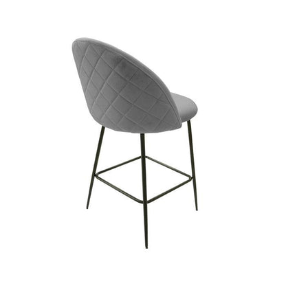 Silla de bar gris P2077-0028
