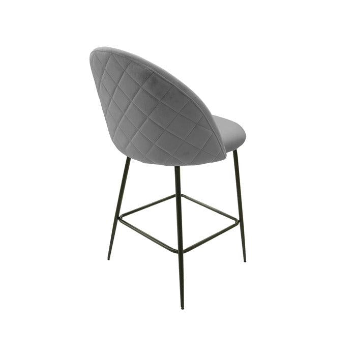 Silla de bar gris P2077-0028