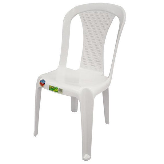 Silla plástica estándar 11814-XP Samba reciclado blanco