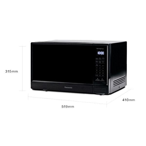 Microondas 1.3pc NN-SU64MBRUH Panasonic en color negro 1100W