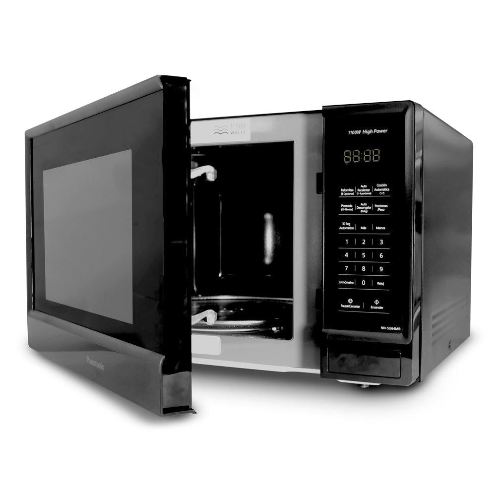 Microondas 1.3pc NN-SU64MBRUH Panasonic en color negro 1100W