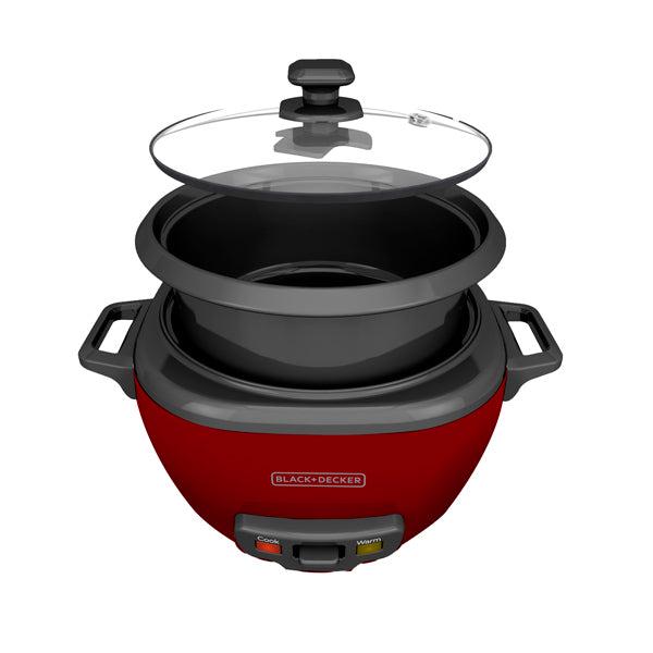 Black & Decker Olla Arrocera 14 Tzas Roja B+D