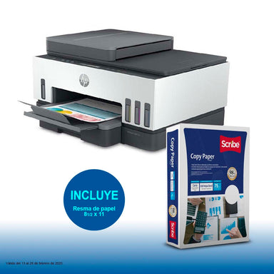 Impresora Multifuncional HP Smart Tank 750