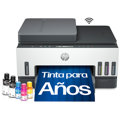 Impresora Multifuncional HP Smart Tank 750 Wi-Fi, Bluetooth