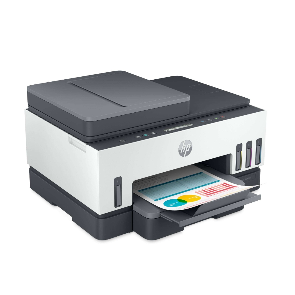 Impresora Multifuncional HP Smart Tank 750 Wi-Fi, Bluetooth