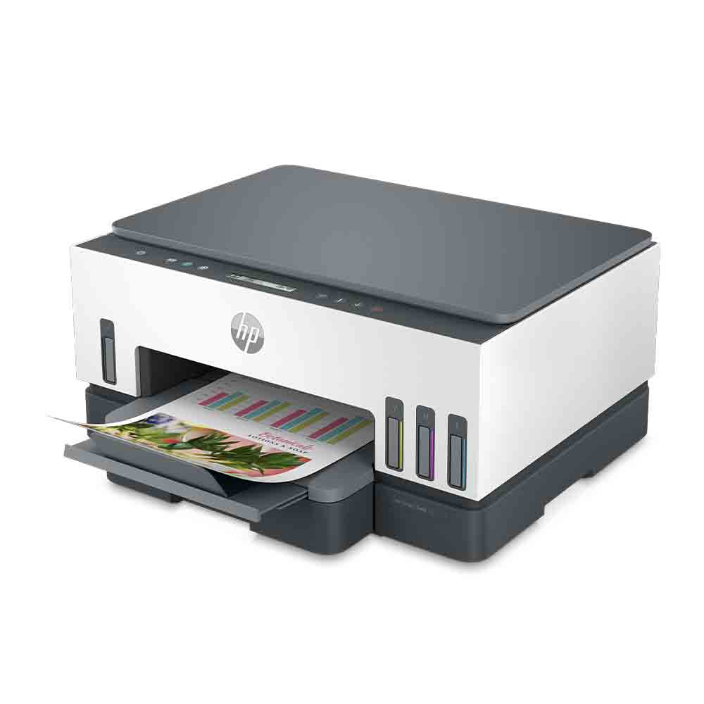 Impresora Multifuncional Smart Tank 720 HP  Wi-Fi Smart App Dúplex