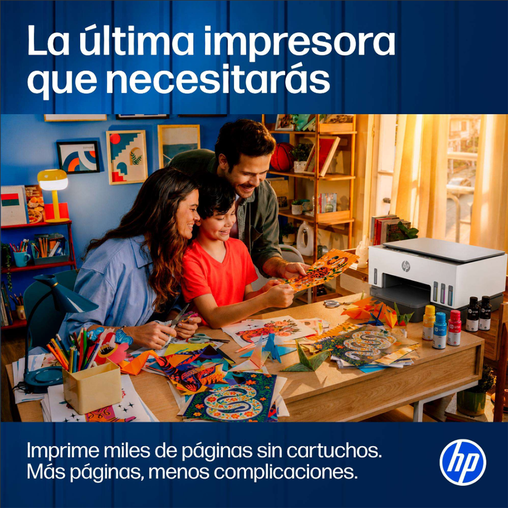 Impresora Multifuncional Smart Tank 720 HP Wi-Fi Smart App Dúplex