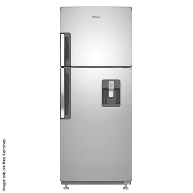 Refrigeradora WhirlpoolTop Mount 9pc, WRW25CKTWW con dispensador de agua
