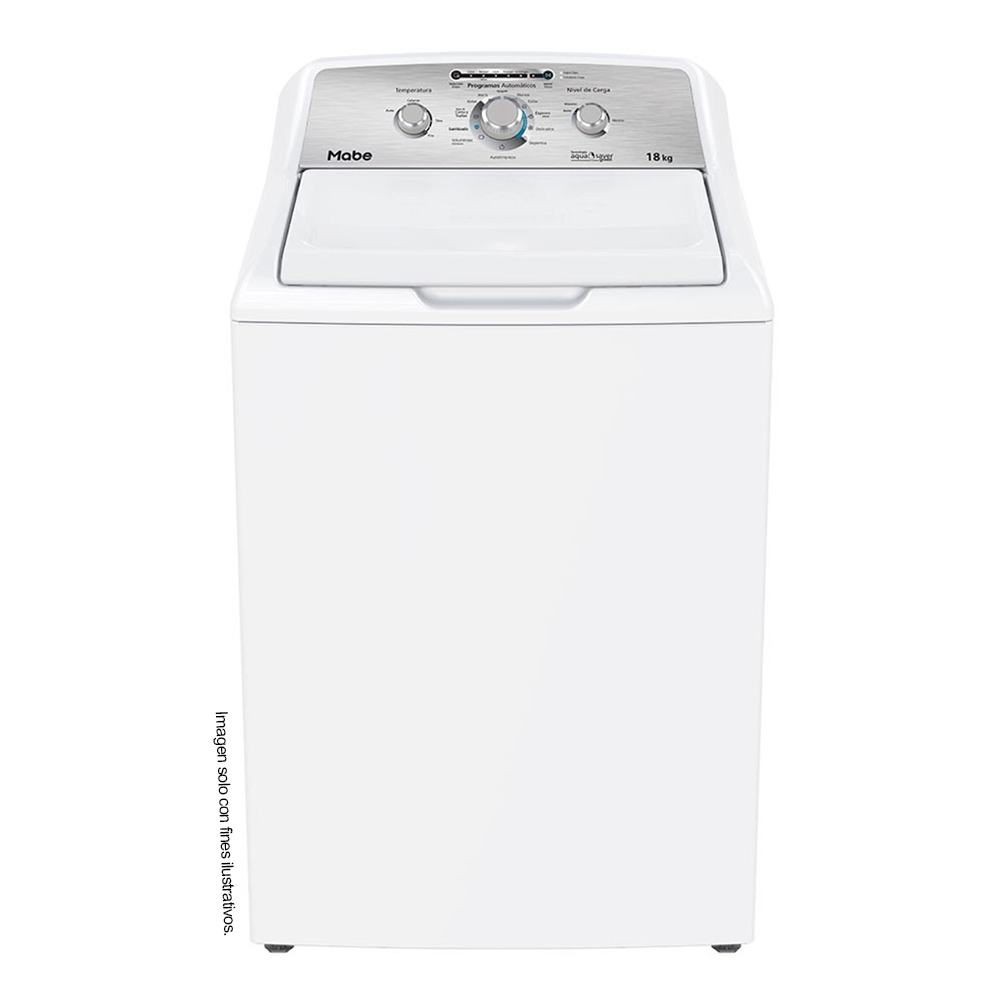 Lavadora 18kg LMA78113CBAB0 Mabe carga superior