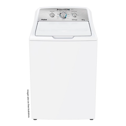 Lavadora 18kg LMA78113CBAB0 Mabe carga superior