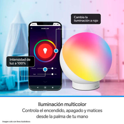 Lámpara para escritorio Smart SHOME-LAM de 12 W multicolor Steren