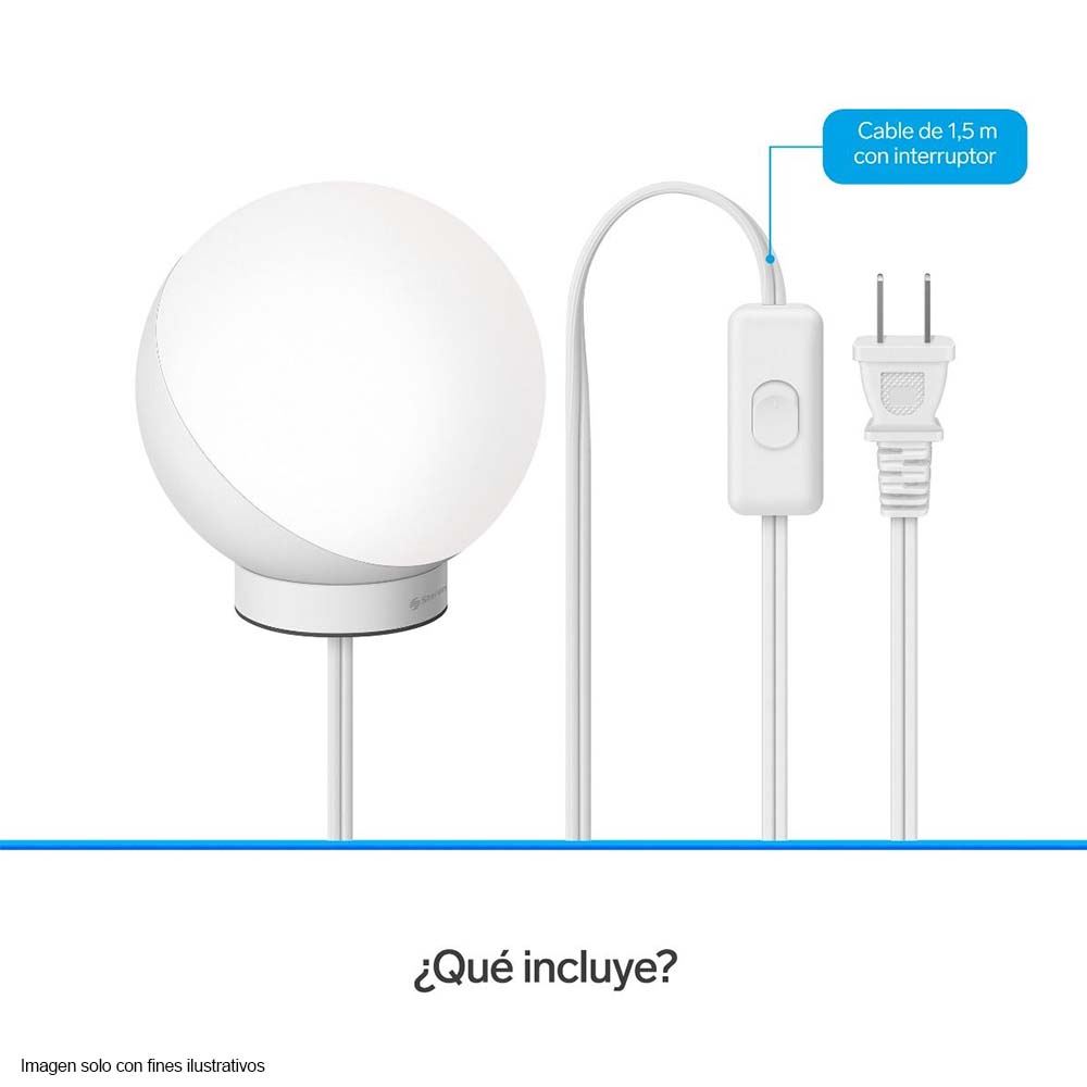 Lámpara para escritorio Smart SHOME-LAM de 12 W multicolor Steren