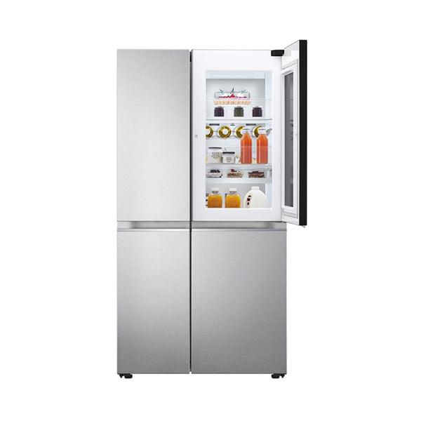 LG REFRIGERADORA SIDE BY SIDE 22PC LS66MXN INSTAVIEW DOOR IN DOOR COUNTER DEPTH DOOR IN DOOR NATURE FRESH LINEAR COOLING DOOR COOLING INVERTER 10 AÑOS DE GARANTIA