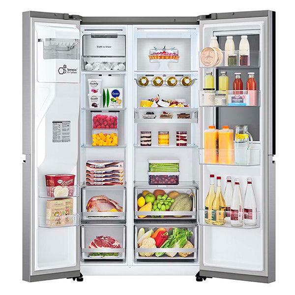 Refrigeradora LG 22 Pc Side By Side  Instaview LS66SXNC