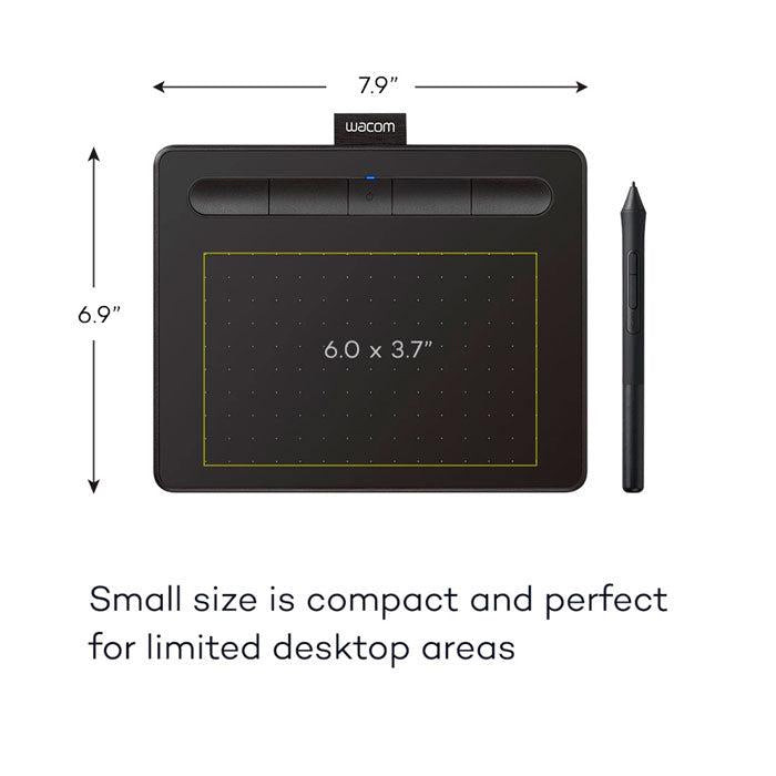 WACOM INTUOS CREATIVE PEN SMALL DIGITIZER 15.2X9.5 CM BLACK