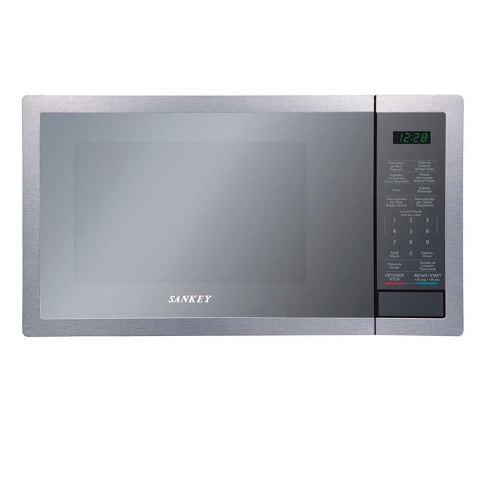 Microondas, 1 pie cúbico, MW-1133BL, Sankey, negro 1000 watts panel táctil