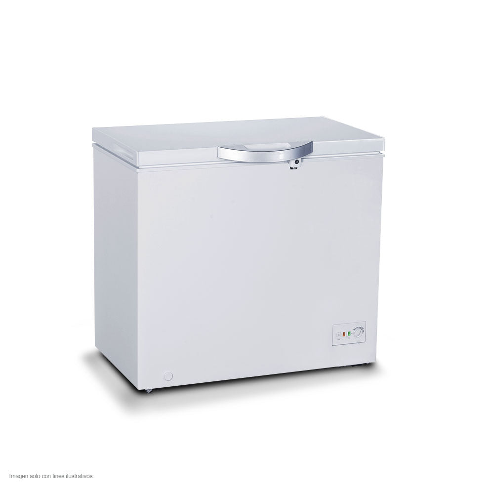 Congelador 7pc Horizontal FFCC07C3HQW Frigidaire función dual cierre con llave de seguridad