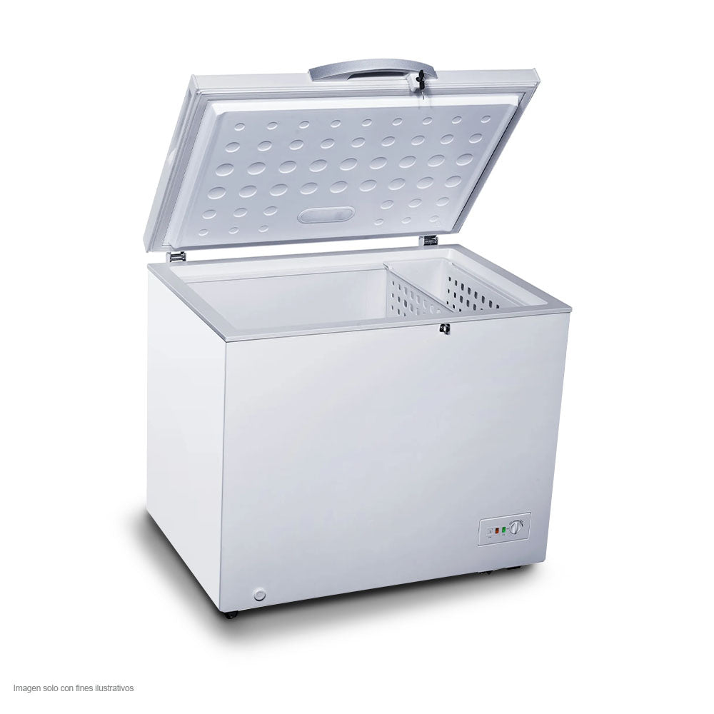 Congelador 7pc Horizontal FFCC07C3HQW Frigidaire función dual cierre con llave de seguridad