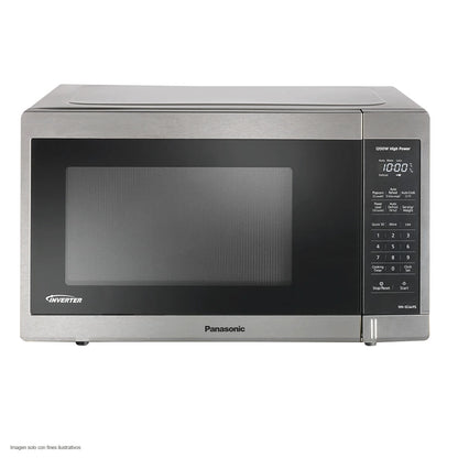 Microondas 1.3pc NN-SC649SRFH Panasonic Inverter 10 niveles de potencia 1200W