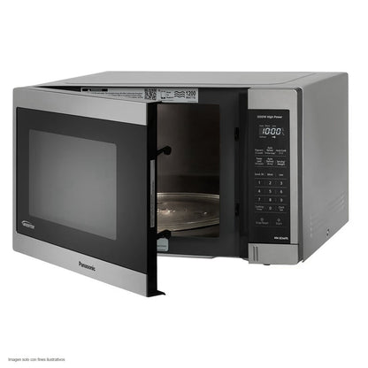 Microondas 1.3pc NN-SC649SRFH Panasonic Inverter 10 niveles de potencia 1200W