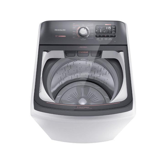 Lavadora Carga Superior, 18 kg, FWIB18T4EBPUG, Frigidaire, Jet Clean + doble enjuague
