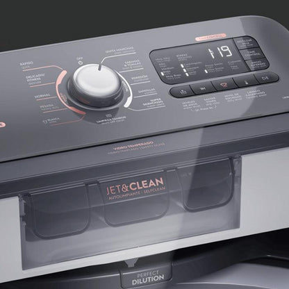 Lavadora Carga Superior, 18 kg, FWIB18T4EBPUG, Frigidaire, Jet Clean + doble enjuague