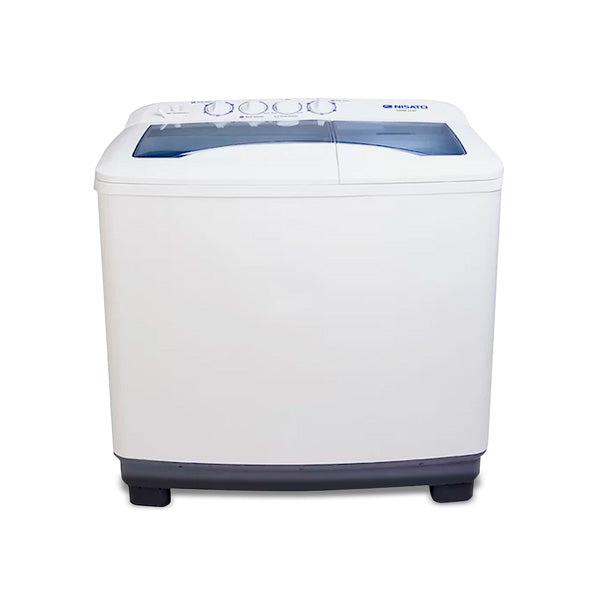 Lavadora Semiautomática, 10 kg, NWM-1050DM, Nisato, Doble tina sin bomba con centrifugado