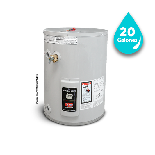 Calentador de agua eléctrico de 20gls RE120U6SS Bradford White
