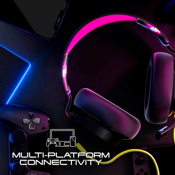 Audífonos gaming over ear alámbricos, SLYR S6SYY-P003, Skullcandy, multi-plataforma, color negro