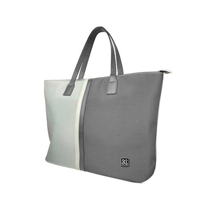 KLIP BOLSO DE DAMA 15.6" KLB-461GR BLANCO-GRIS
