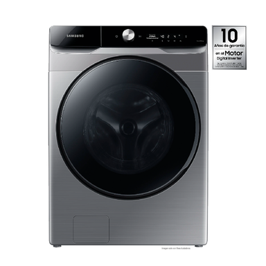 Lavadora y secadora carga frontal eléctrica WD20T6300GP/AX Samsung 20 KG de lavadora 12Kg Secado de secado en acabado color gris