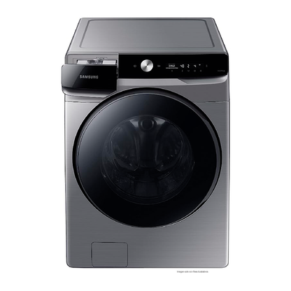 Lavadora y secadora carga frontal eléctrica WD20T6300GP/AX Samsung 20 KG de lavadora 12Kg Secado de secado en acabado color gris