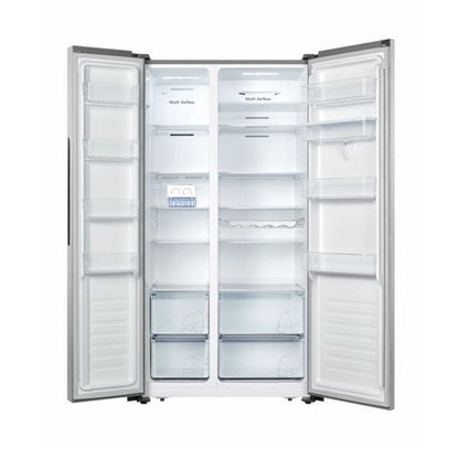 Refrigeradora Side By Side 18pc RF20INS54D Sankey con dispensador color gris panel digital
