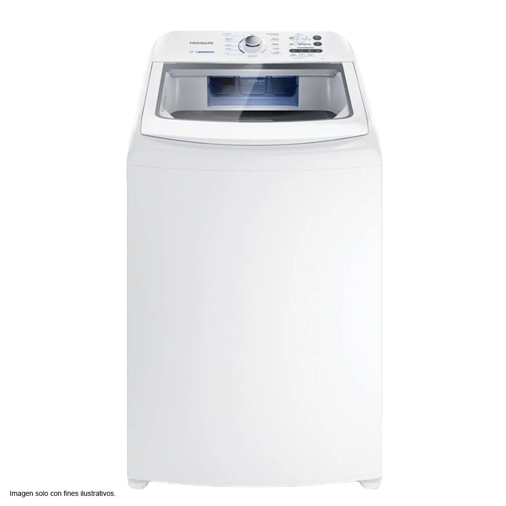 Lavadora 17kg FWAB17J4EBGUW Frigidaire, carga superior tambor de acero inoxidable
