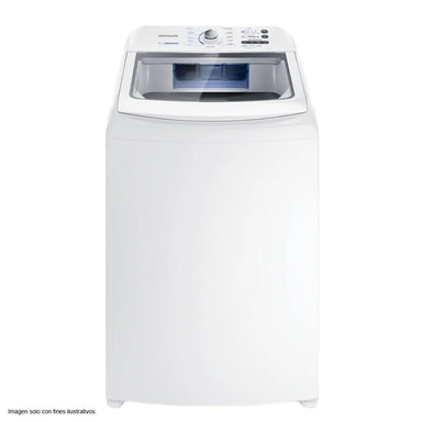 Lavadora 17kg FWAB17J4EBGUW Frigidaire, carga superior tambor de acero inoxidable